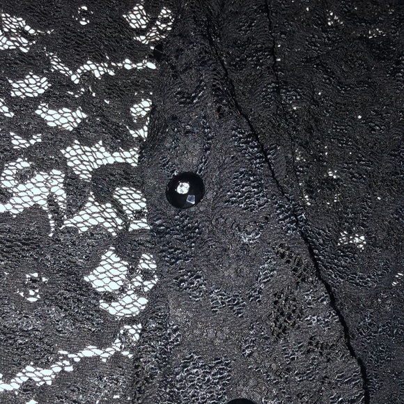 Well Jay Black Lace Jacket - Picture 2 of 4